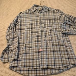 Lacoste plaid dress shirt